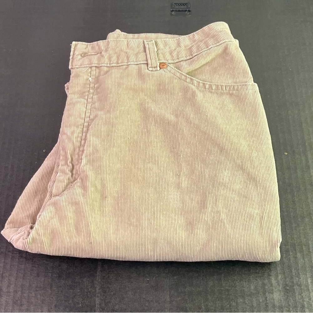 Vintage Levi’s Corduroy Pants in Light Beige Size 14